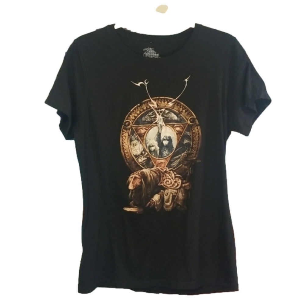 Black Graphic Short Sleeve Tee